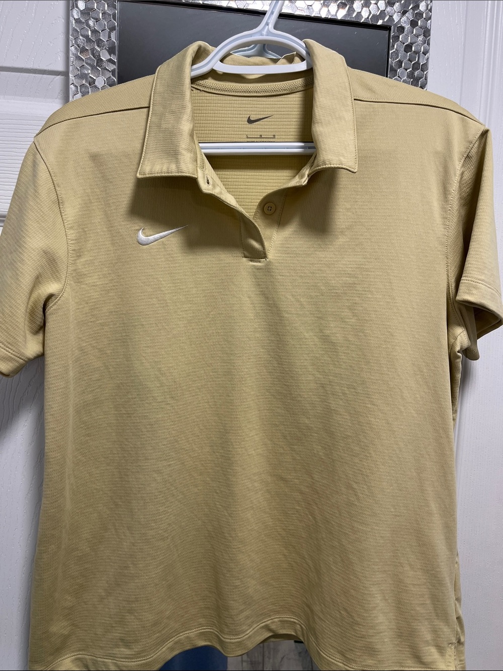 Nike Women’s Short Sleeve Polo - Gold